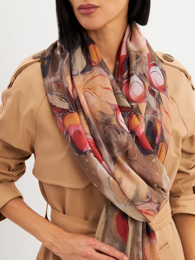 Палантин женский KSH25-1254-3