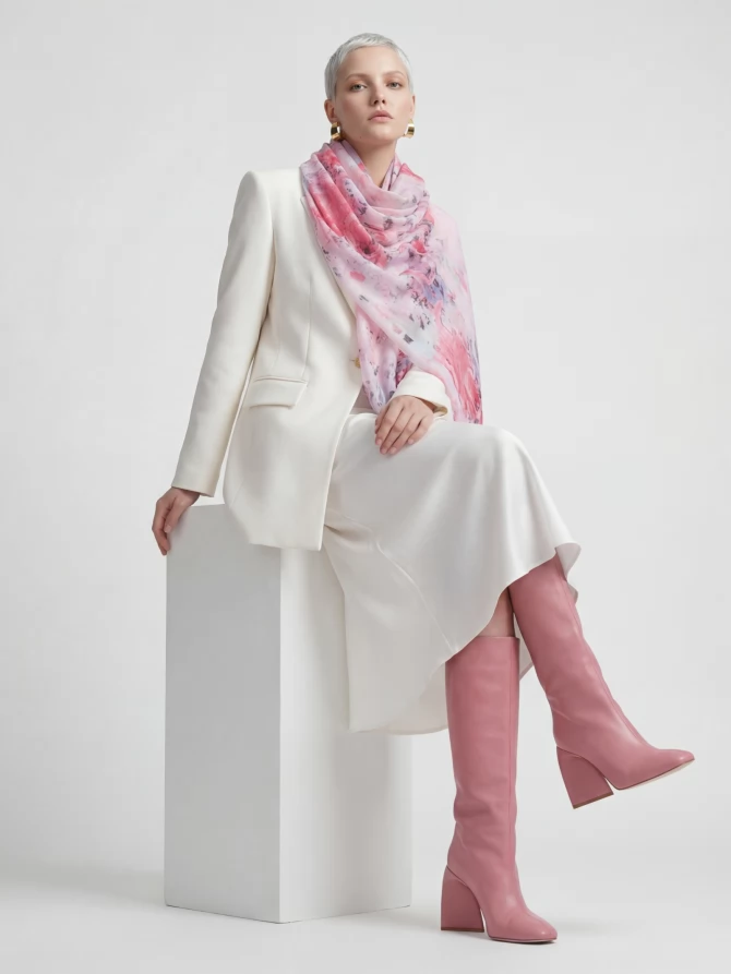 Палантин женский KSH16-129-6