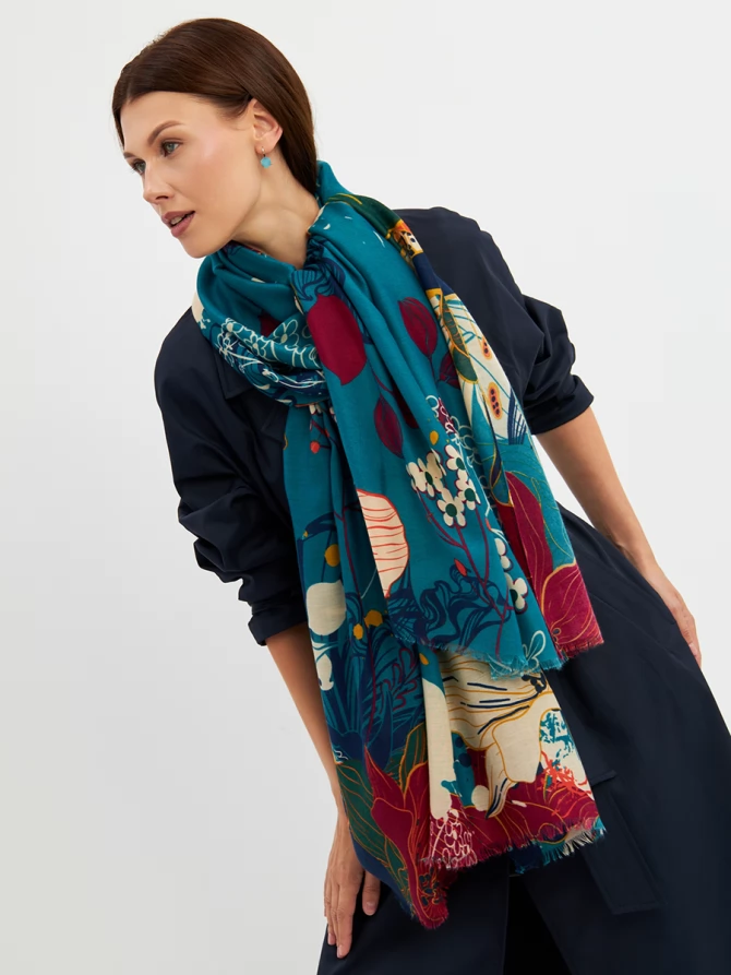 Палантин женский SHU25-10-2