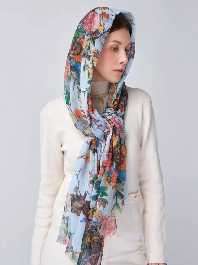 Палантин женский KSH16-122-5