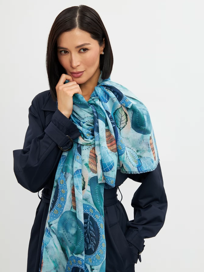 Палантин женский KSH25-K12517