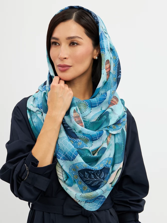 Палантин женский KSH25-K12517