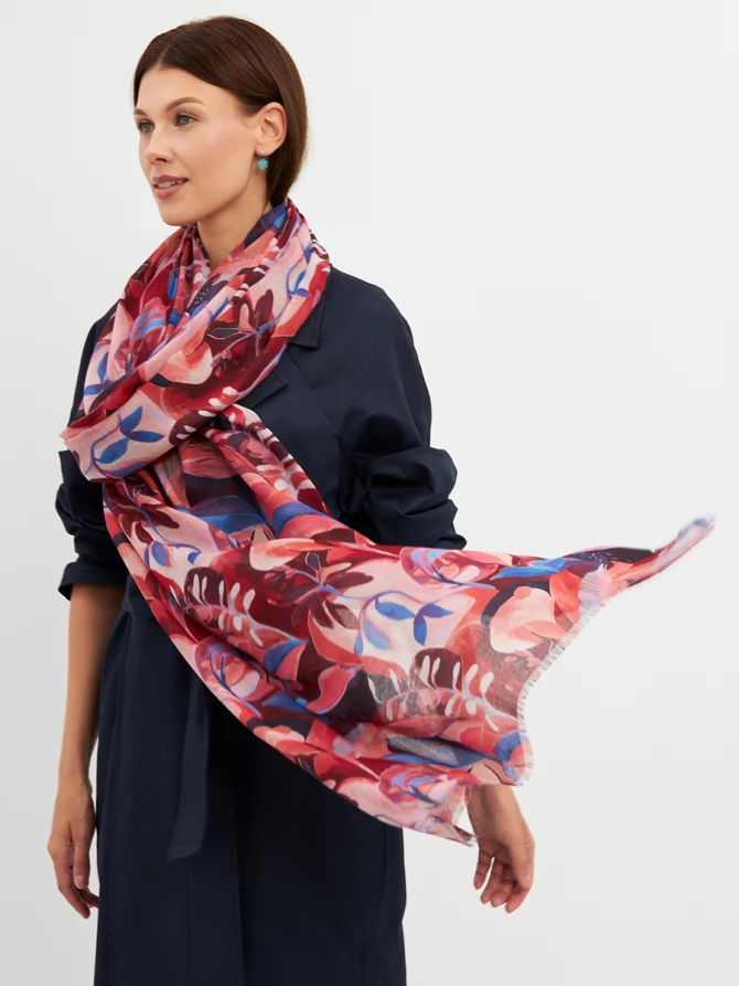 Палантин женский KSH25-1257-2