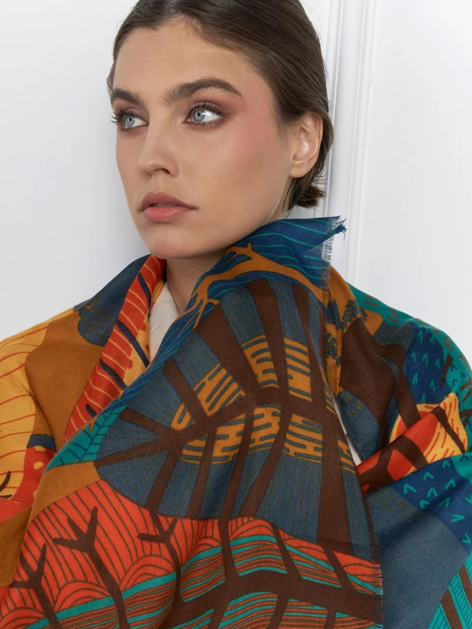 Палантин женский SHU4-103-2