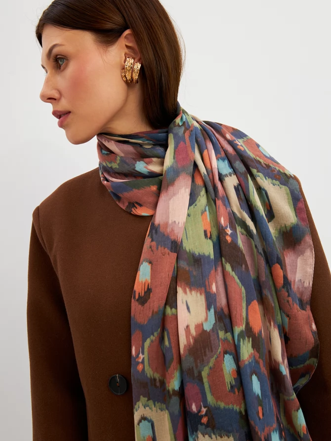 Палантин женский KSH25-K1251