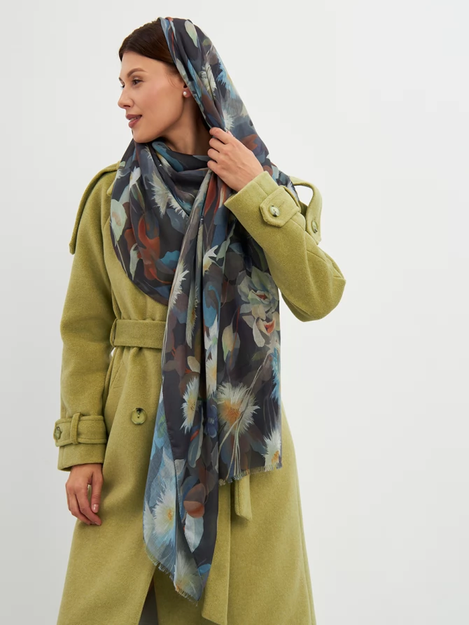 Палантин женский KSH25-K12513