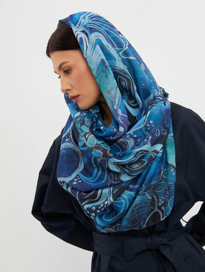 Палантин женский KSH25-K12515