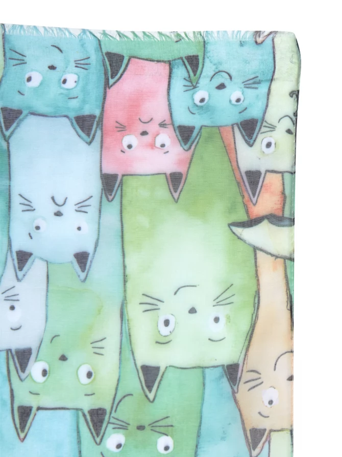 Палантин женский KSH16-128-4