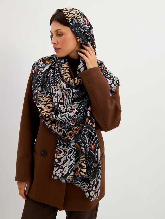 Палантин женский KSH25-K1253