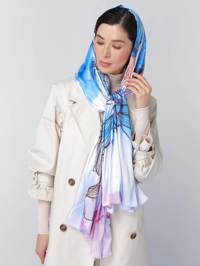 Палантин женский KSH16-1453-2