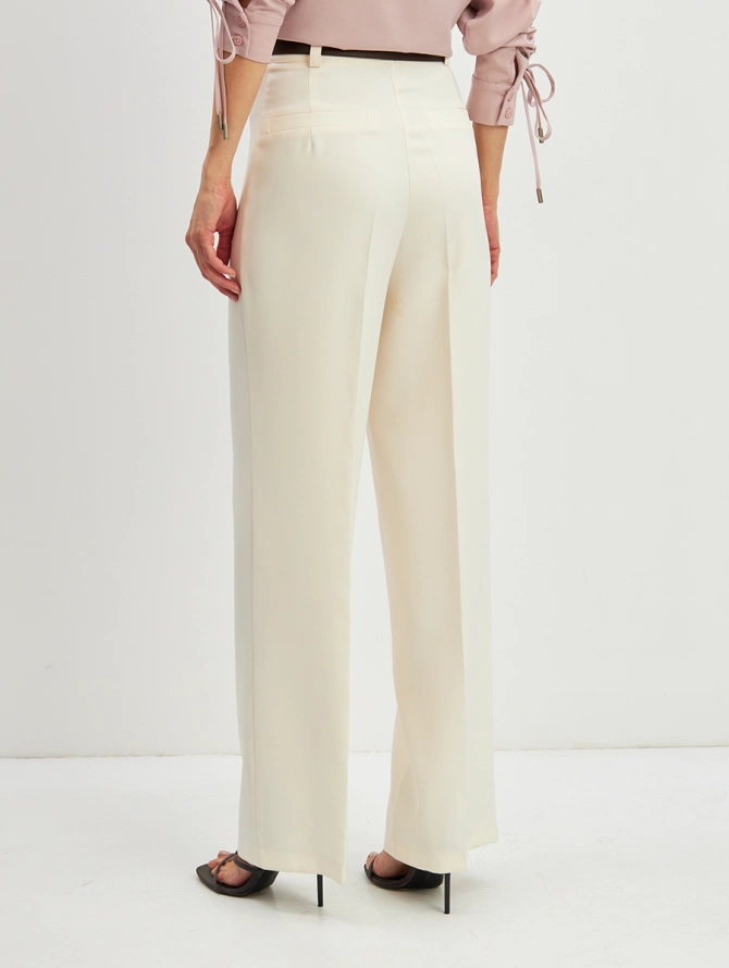 Брюки прямые OD-878-2, белые