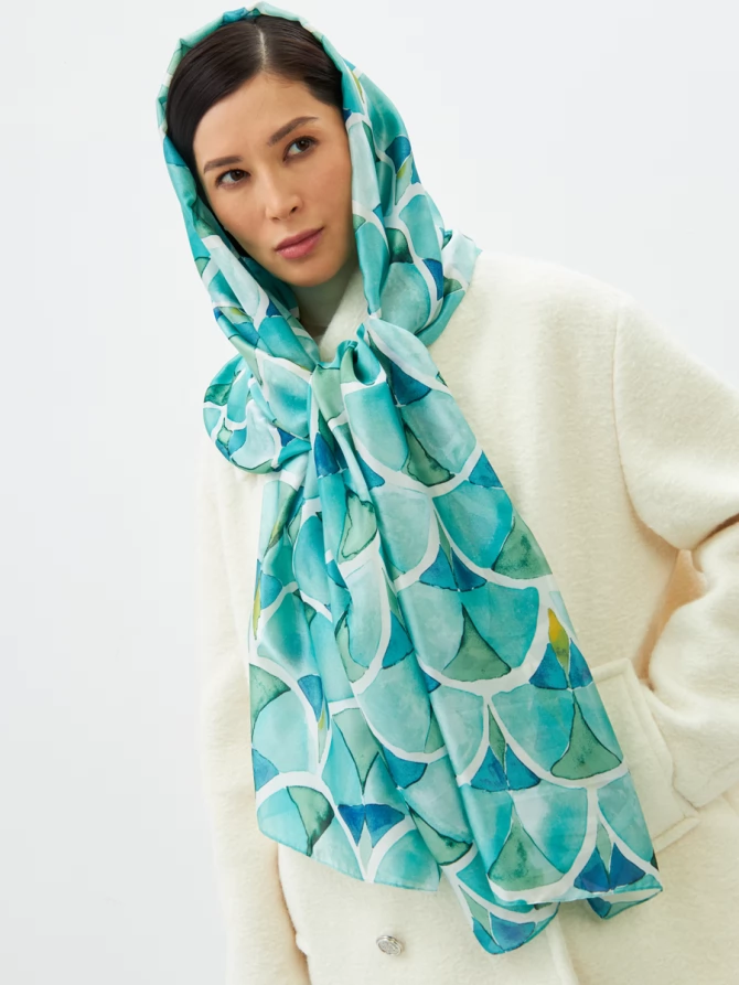 Палантин женский D2-135-2