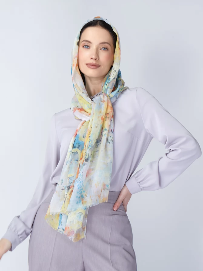 Палантин женский KSH16-129-1