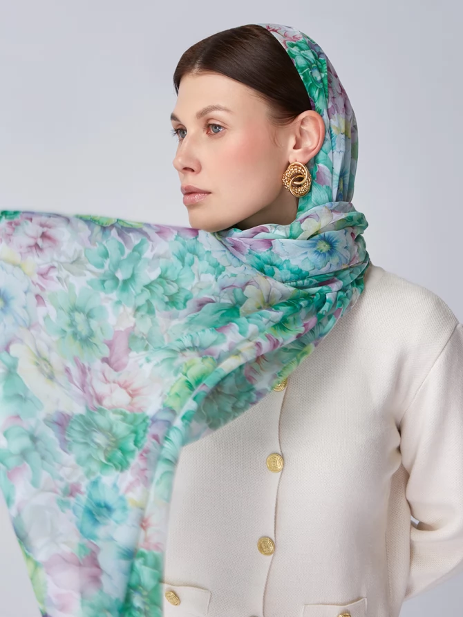 Палантин женский KSH16-124-1