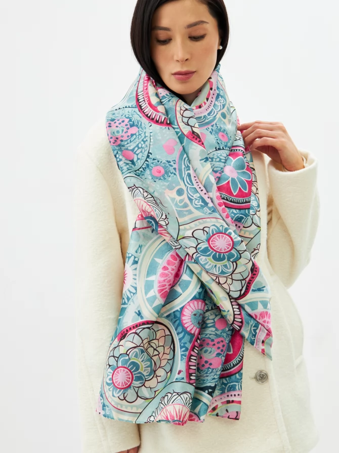 Палантин женский D2-1353-2