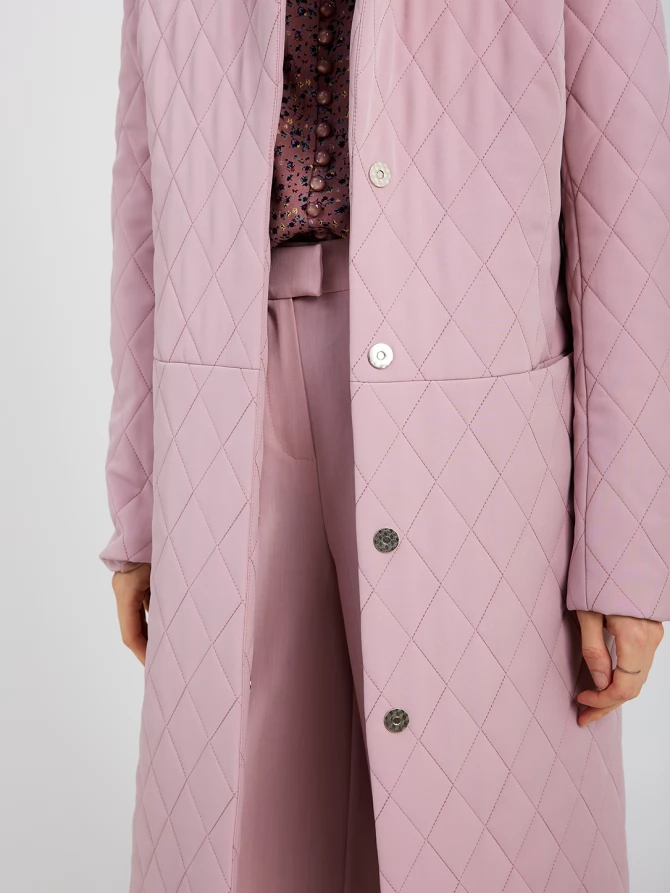 Пальто стеганое