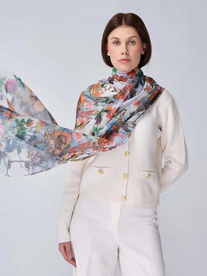 Палантин женский KSH16-122-3