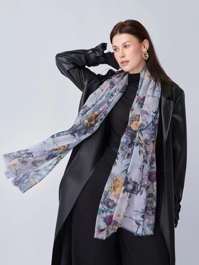 Палантин женский KSH16-122-1