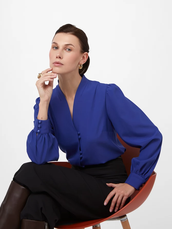 Блузка OD-735-12 электрик