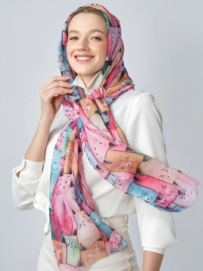 Палантин женский KSH16-128-6