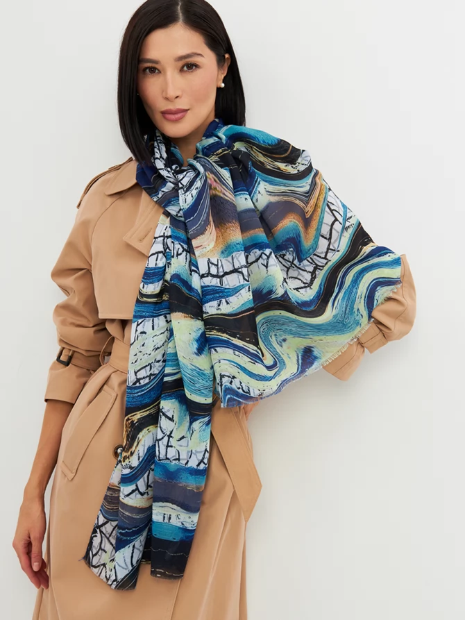 Палантин женский KSH25-K125