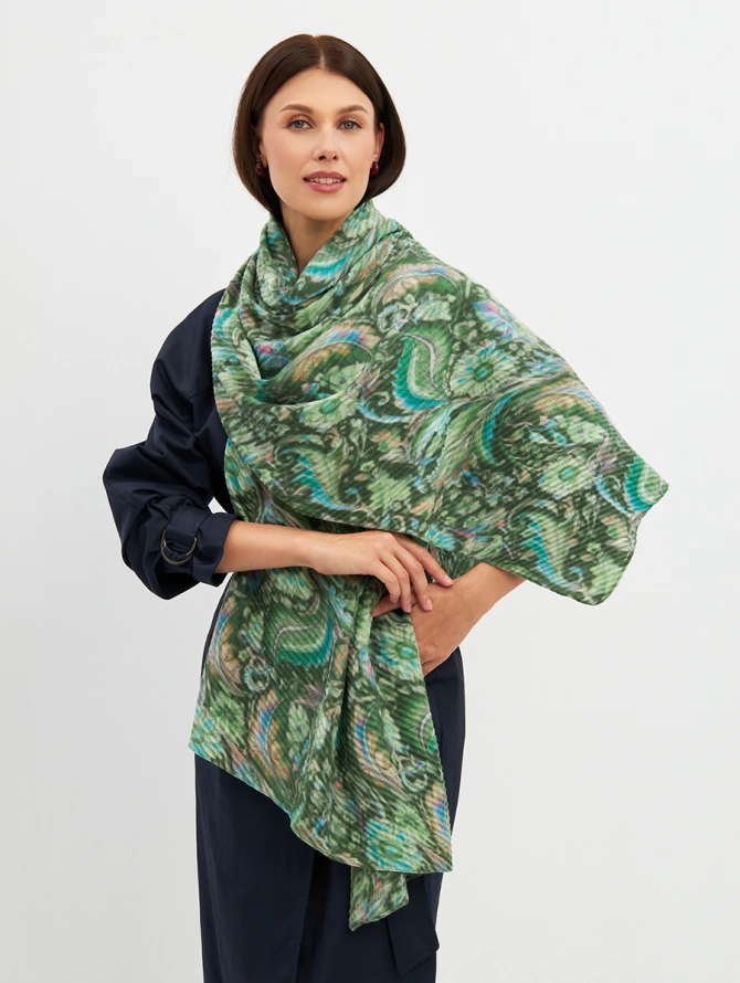 Палантин женский с восточным узором