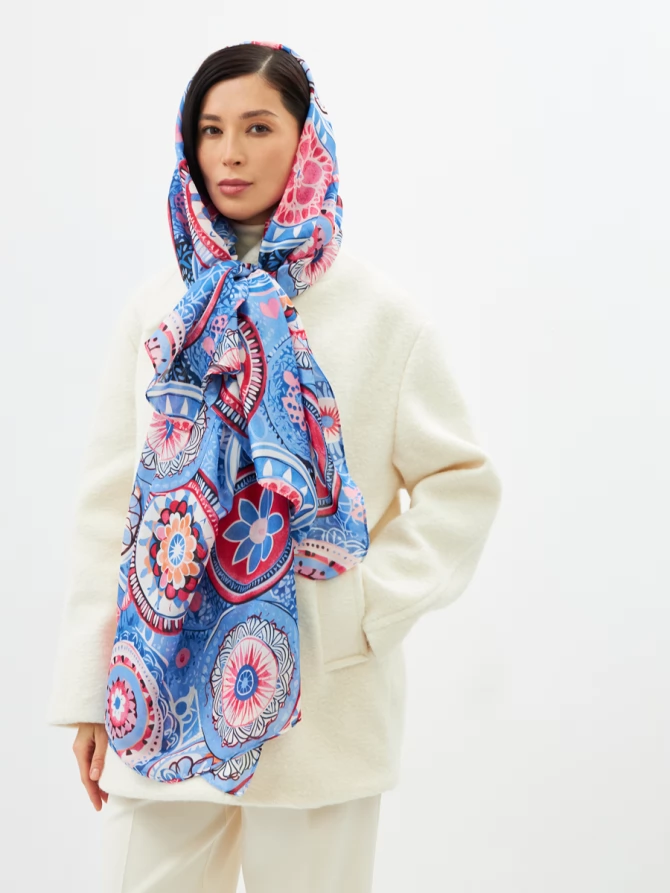 Палантин женский D2-1353-4