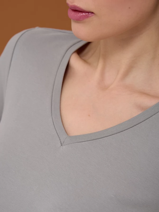 Платье с тесьмой по низу