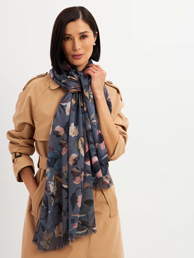 Палантин женский KSH25-1253-8