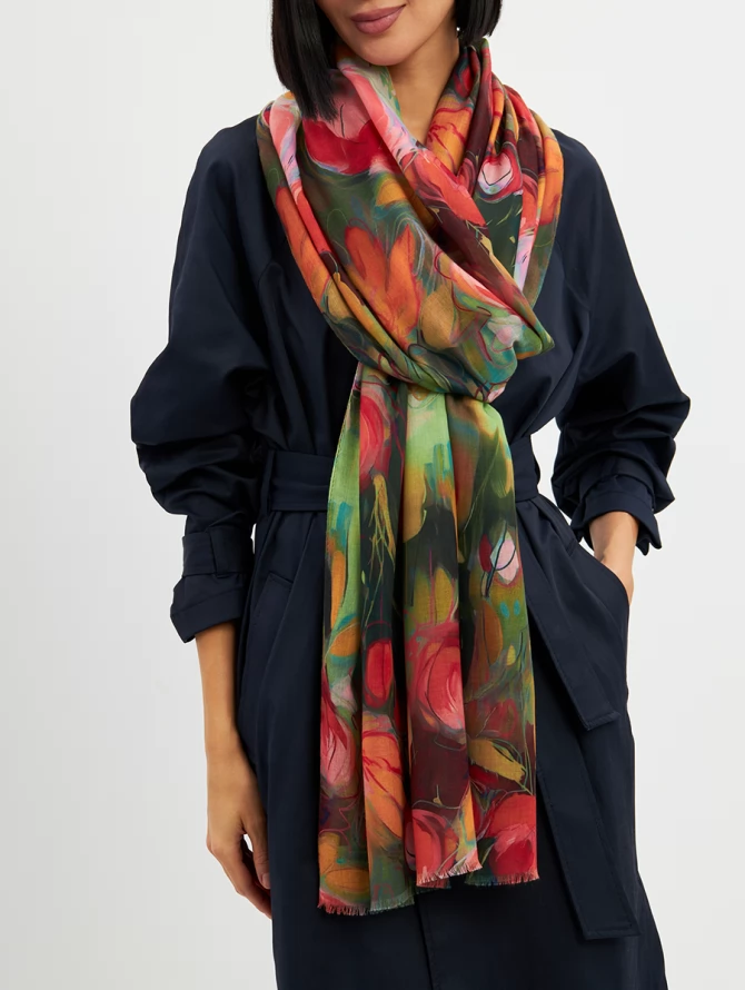 Палантин женский KSH25-1254-1