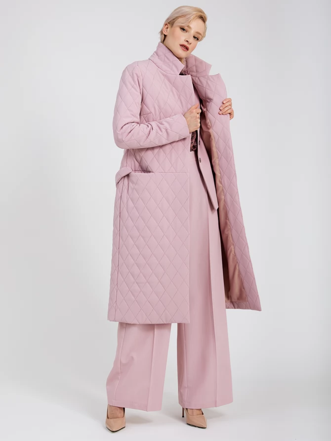 Пальто стеганое