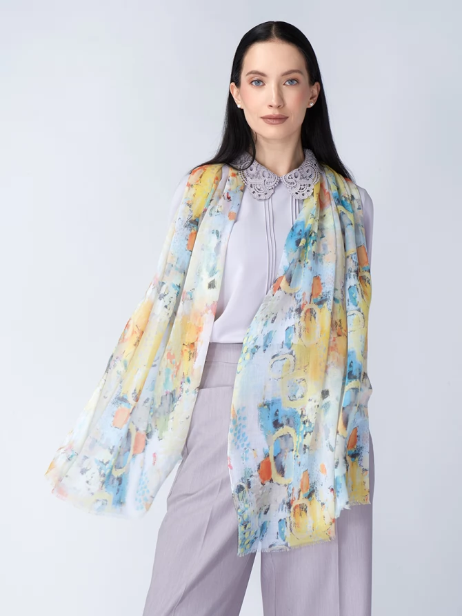 Палантин женский KSH16-129-1