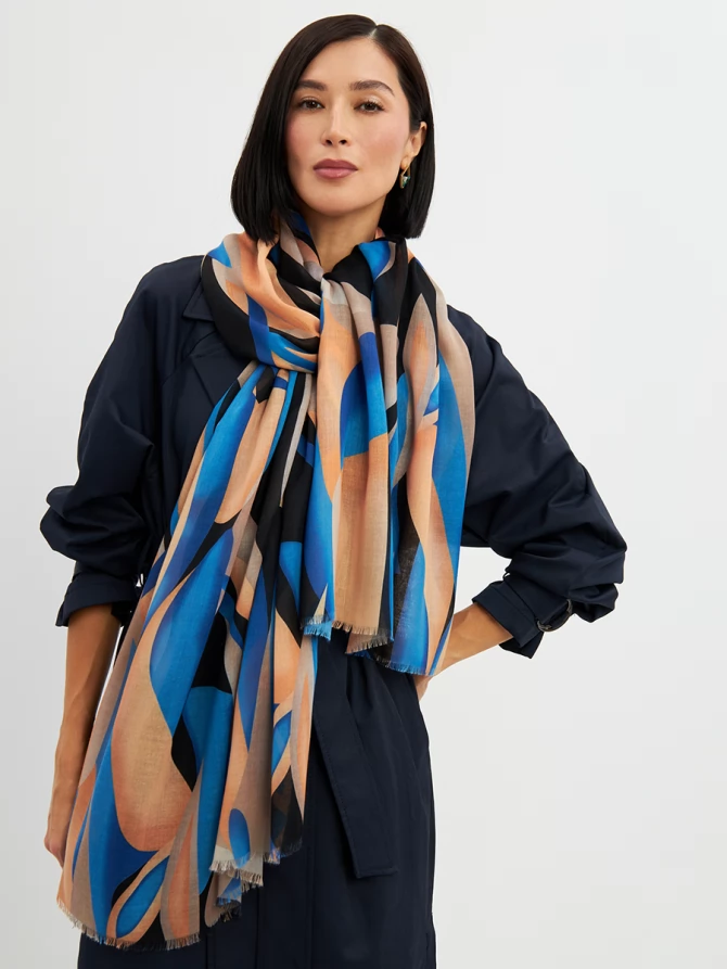 Палантин женский KSH25-K1256