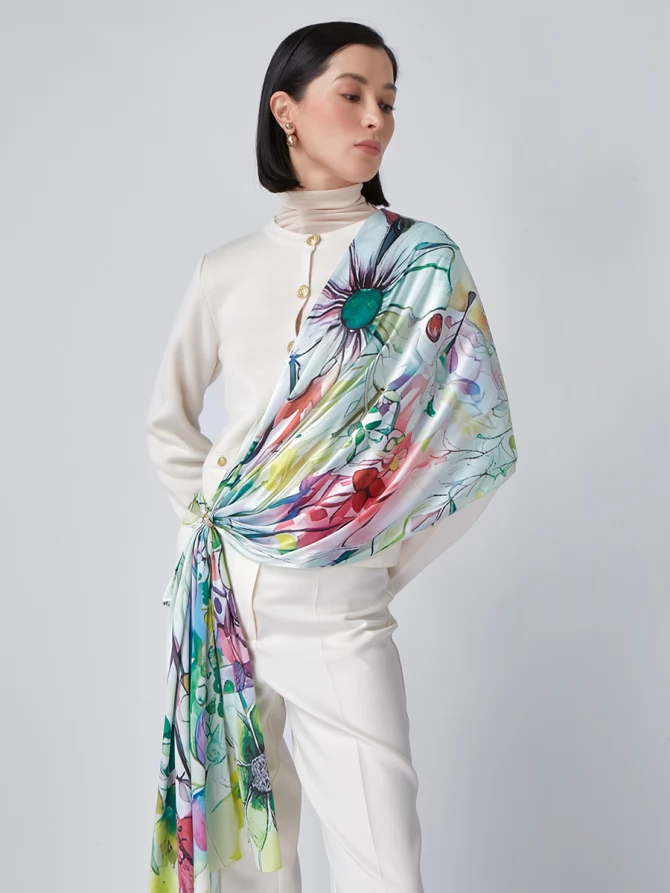 Палантин женский KSH16-1452-4