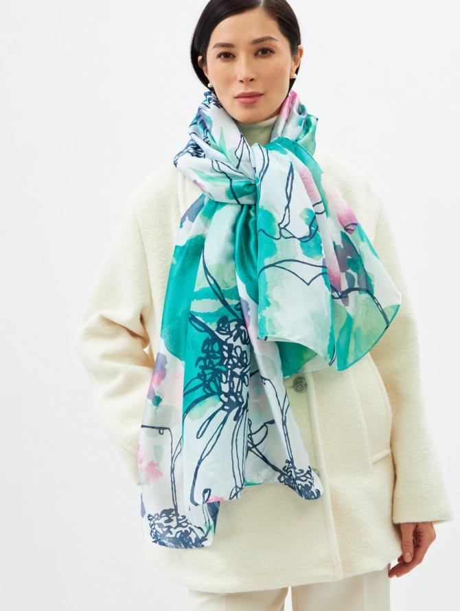 Палантин женский D2-1351-4