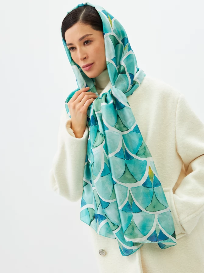 Палантин женский D2-135-2