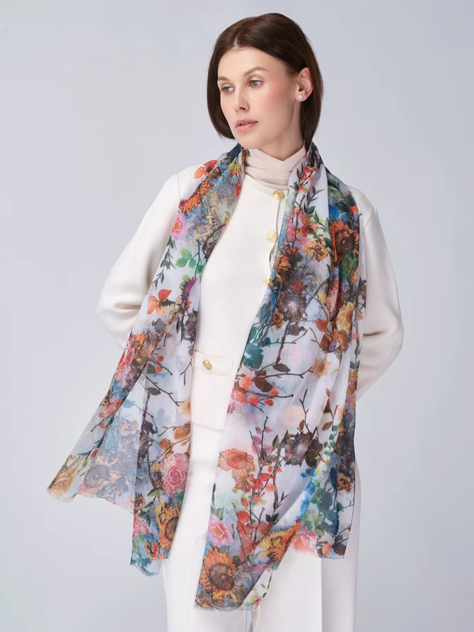 Палантин женский KSH16-122-3