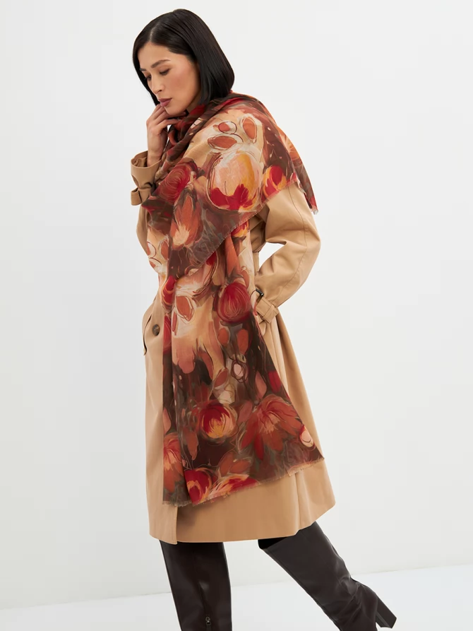 Палантин женский KSH25-1254-4