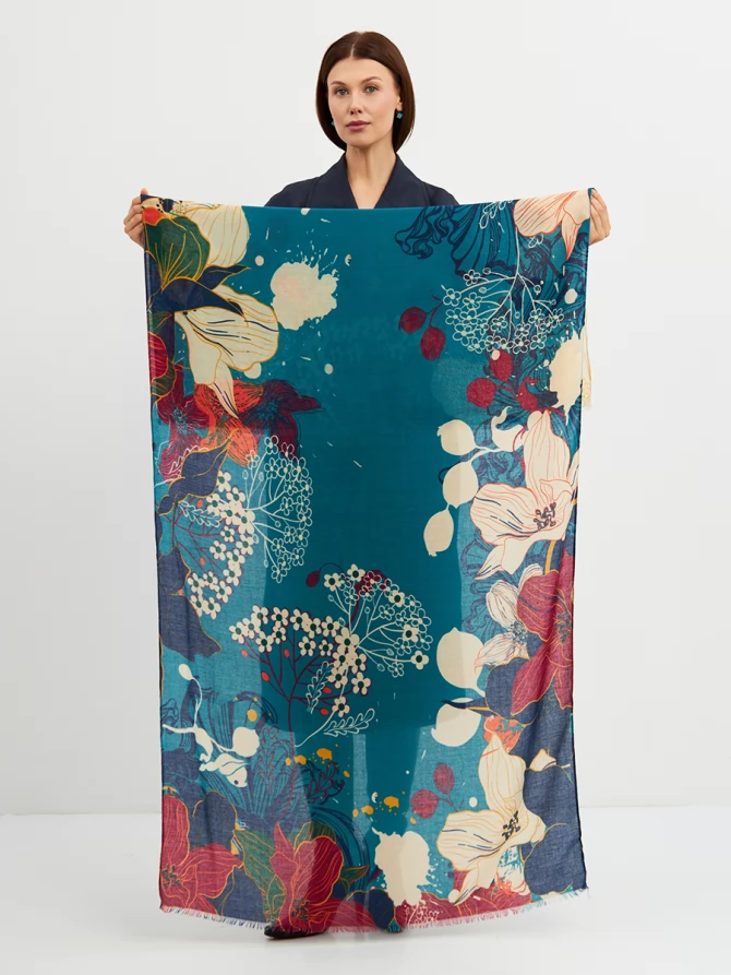 Палантин женский SHU25-10-2