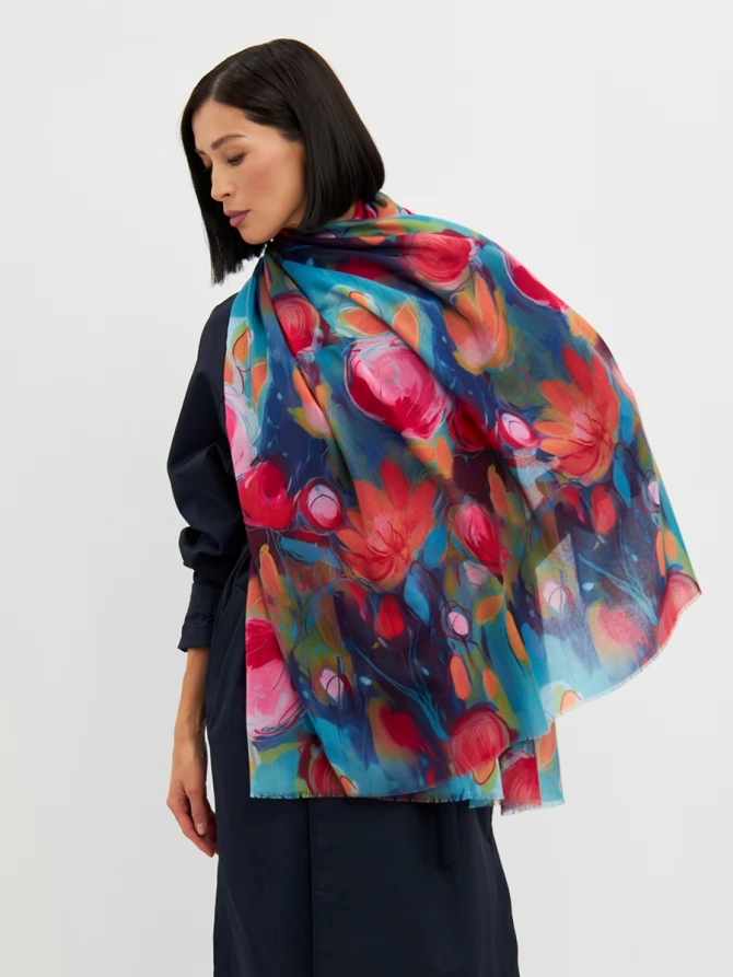 Палантин женский KSH25-1254-2