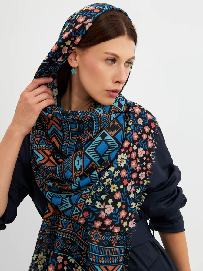 Палантин женский KSH25-K1252