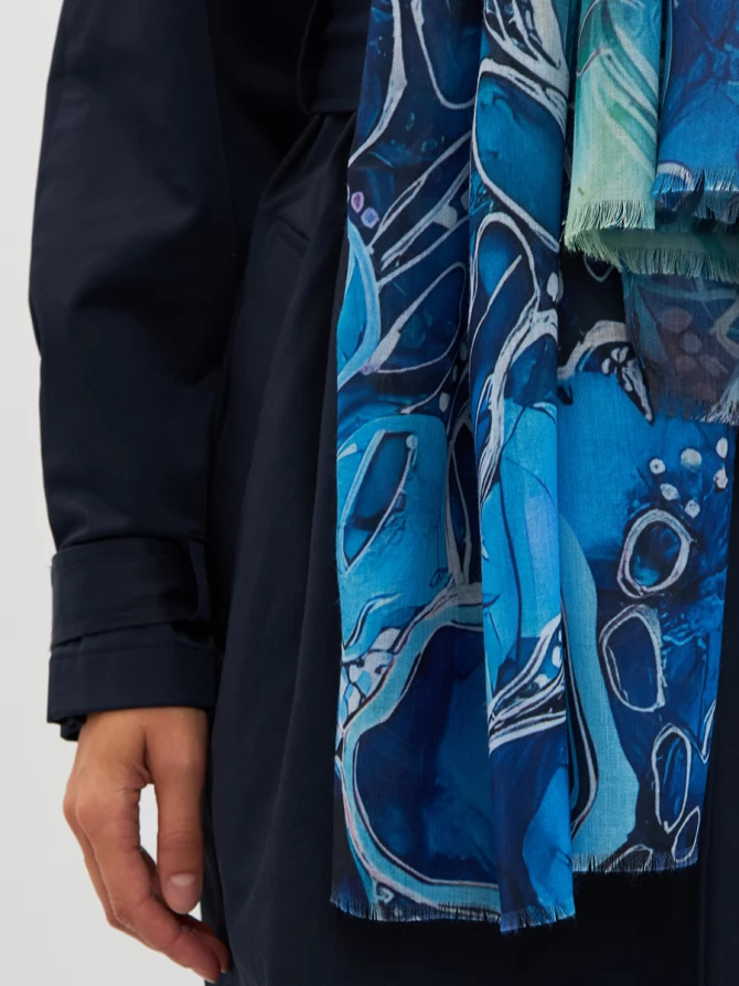 Палантин женский KSH25-K12515