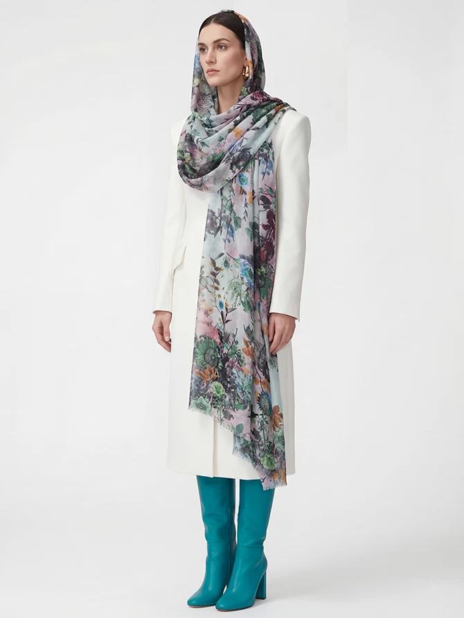 Палантин женский KSH16-122-4