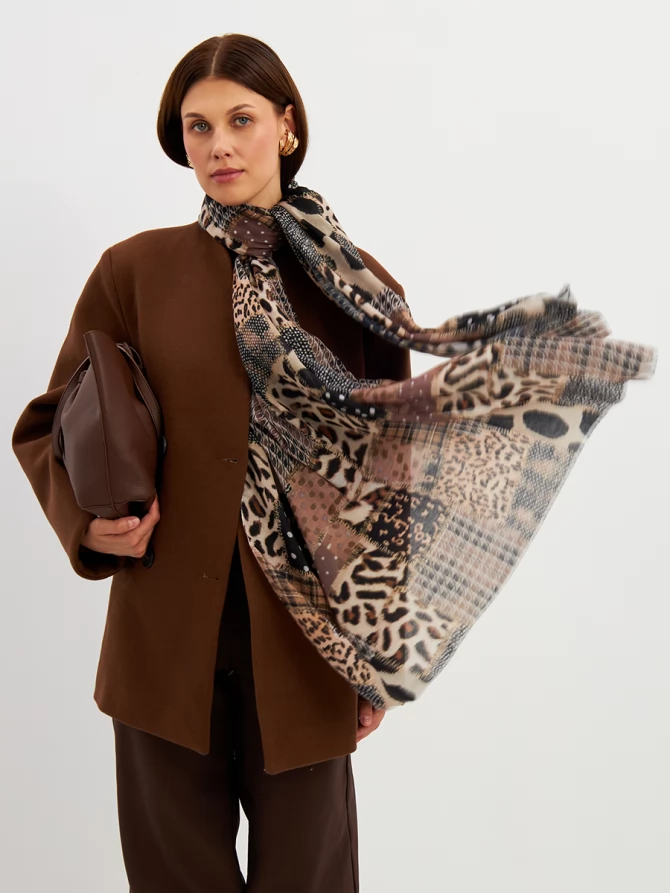 Палантин женский KSH25-K1255