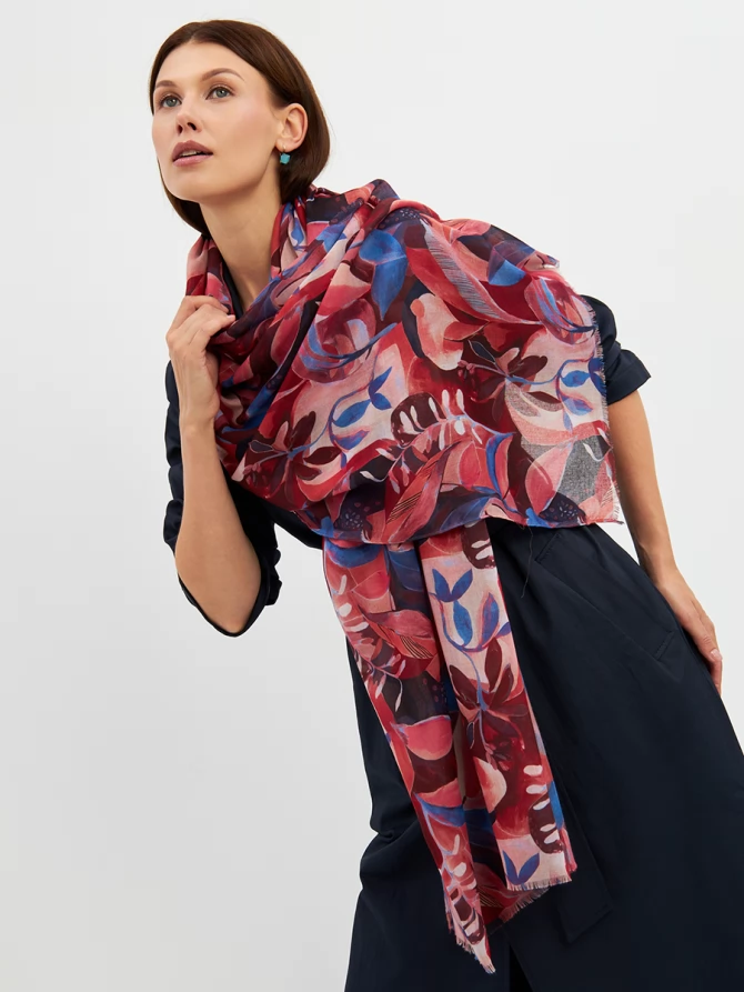 Палантин женский KSH25-1257-2