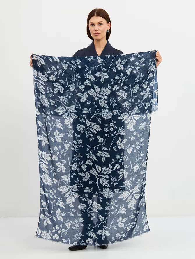 Палантин женский с принтом