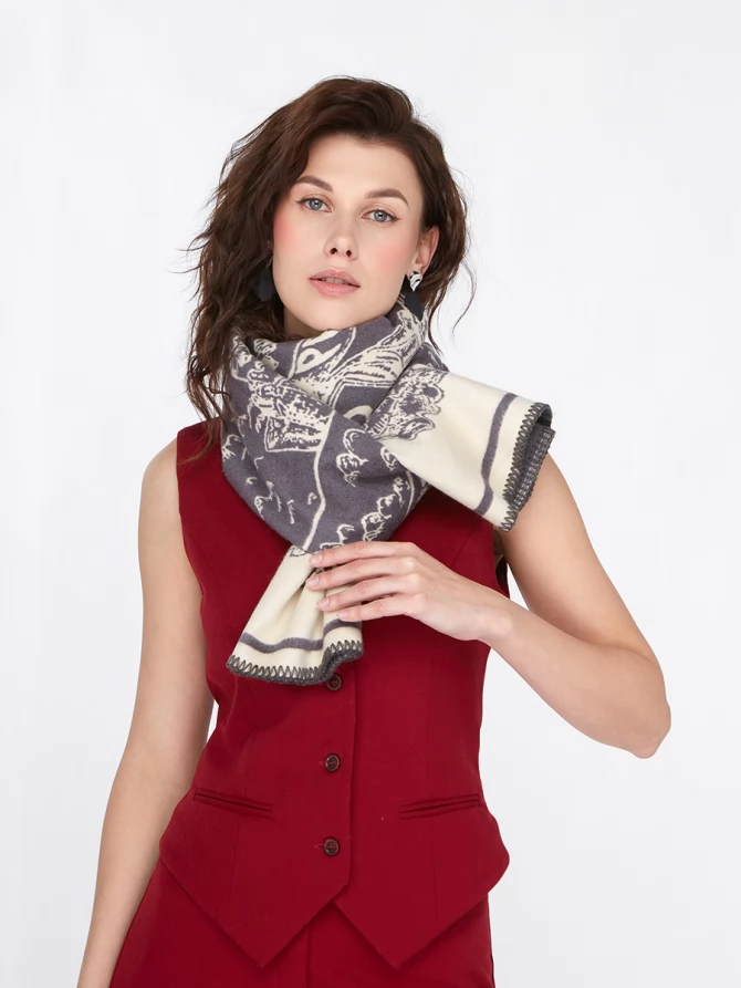 Палантин женский RH10-2254-4