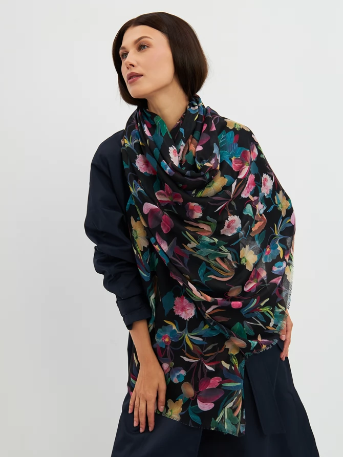 Палантин женский KSH25-1253-1