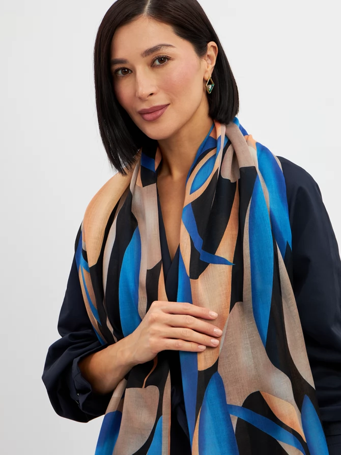 Палантин женский KSH25-K1256