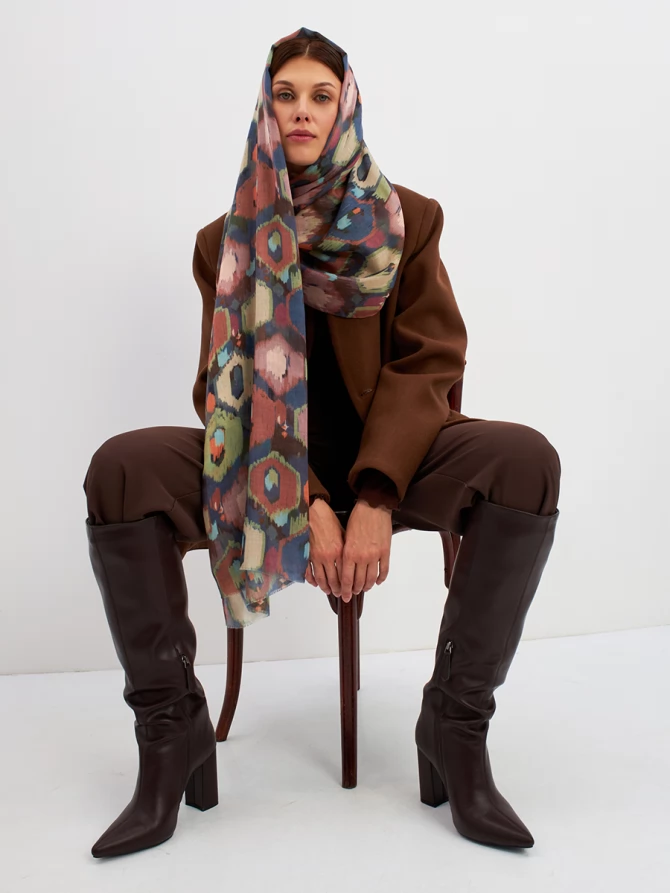 Палантин женский KSH25-K1251